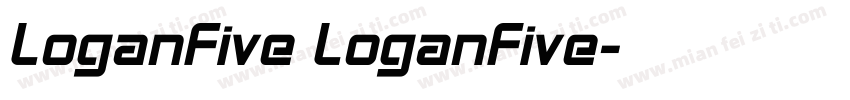 LoganFive LoganFive字体转换